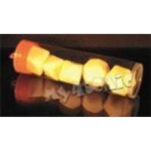 Chessex Manufacturing 29040 Tube Opaque Blank Ivory 6 Set