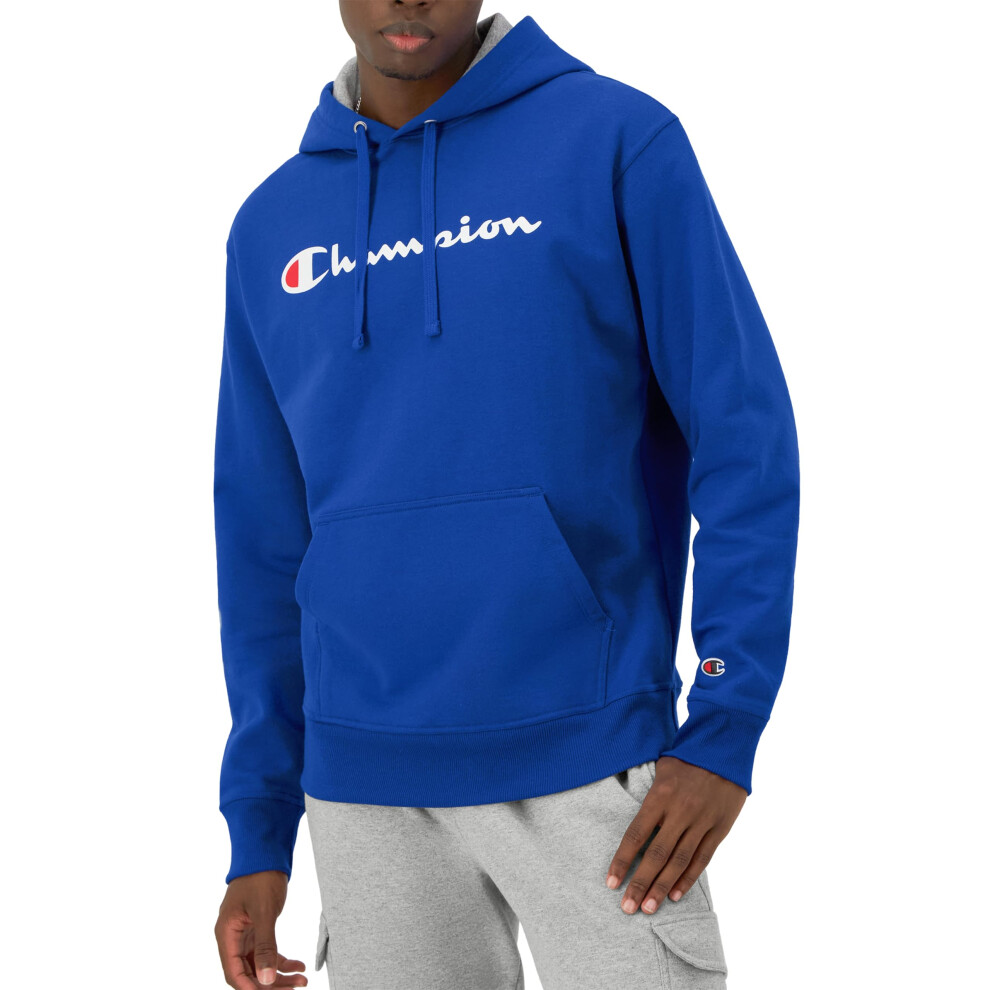 Champion Men's Hoodie  Powerblend  Fleece  Comfortable Sweatshirt for Men Reg. or Big & Tall