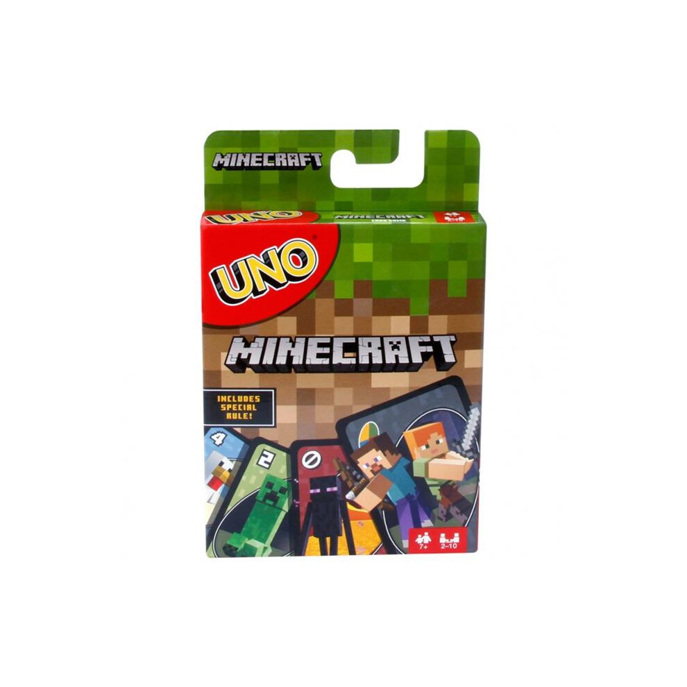 Mattel Uno Minecraft Card Game