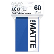 Ultra Pro Deck Protector Eclipse Matte Small Sleeves, Pacific Blue - 60 Per Pack