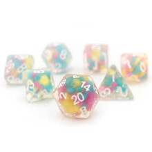 Sirius Dice Lucky Charm Glowworm Dice, Set of 7