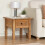 Mercers Furniture Corona Lamp Table 1 Drawer Coffee End Side Mexican Solid Wood Pine Wooden 1