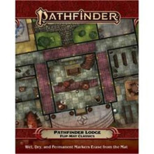 Paizo Pathfinder 2E Flip-Mat Classics Pathfinder Lodge Book
