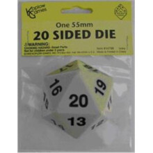 Koplow 14799 D20 Single 55 mm Countdown Ivory Bagged