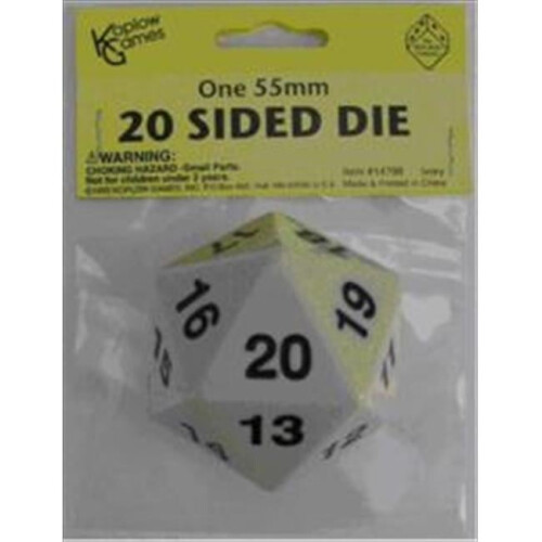 Koplow 14799 D20 Single 55 mm Countdown Ivory Bagged