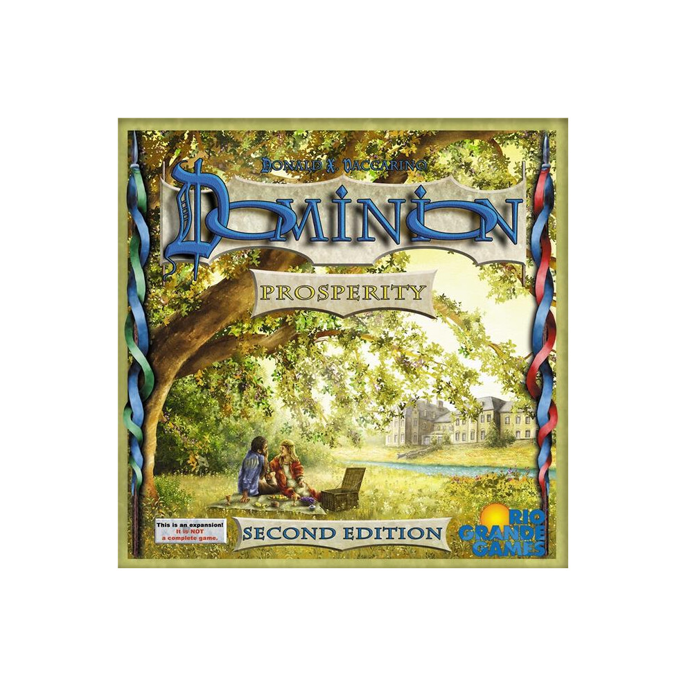 Rio Grande Games Dominion Prosperity Expansion Second Edition Card Game - 9 Count