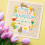 Happy Easter Grandson Eggscellent Bunnies Artistic Easter Greeting Card 4