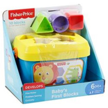Mattel Babys First Blocks Toy, Multi Color