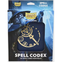 Arcane Tinmen Dragon Shield RPG Spell Codex Board Game, Midnight Blue