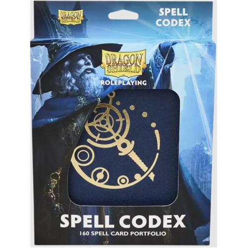 Arcane Tinmen  Dragon Shield RPG Spell Codex Board Game, Midnight Blue