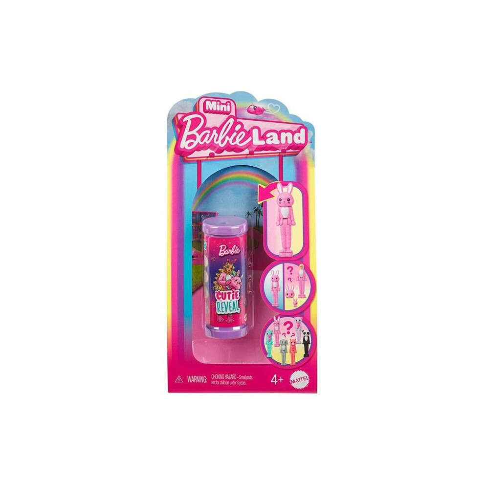 Mattel Mini Cutie Reveal Assortment Barbie - Pack Of 10