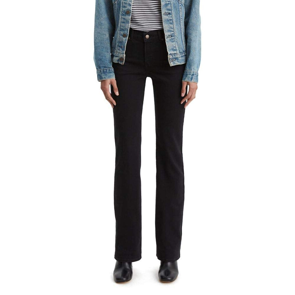 Levi's Women's Classic Bootcut Jeans Pants  -soft black  31 US 12 R