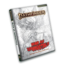 Paizo Pathfinder 2E War of Immortals Sketch Cover Edition Role Playing Games