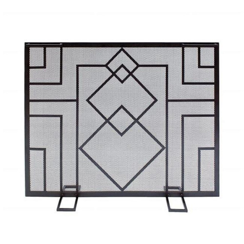 Minuteman  38 x 30 in. Wright Design Fireplace Screen