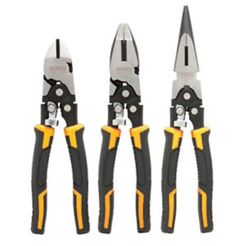 STANLEY Stanley Tools  Dewalt Pliers Set Compound - 3 Piece