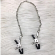 Nipple Clamp with Chain Nipple Clips BDSM toy Kink Fetish Erotic wear Body Clamps Bondage nipple clamp