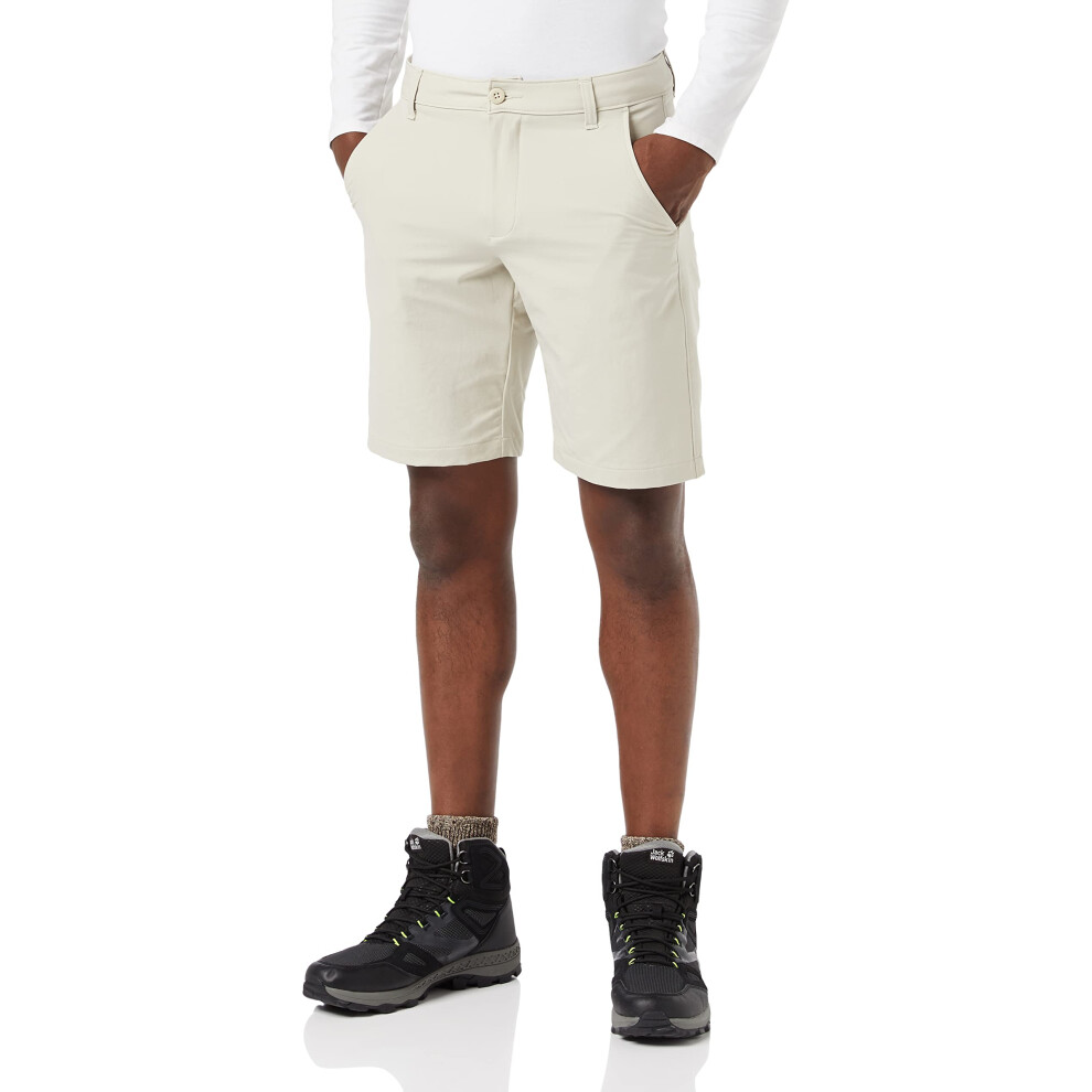 Under Armour Mens Tech golf Shorts   Khaki Base (289)Pitch gray   42
