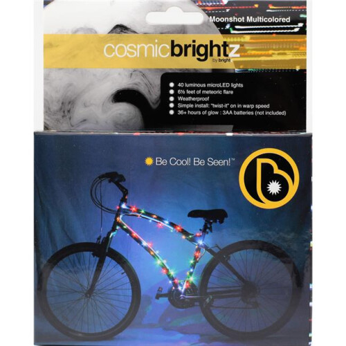 Brightz  Cosmicbrightz Bike Frame LED Light Kit  Multi-Colored