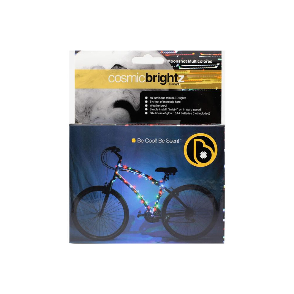 Brightz Cosmicbrightz Bike Frame LED Light Kit Multi-Colored