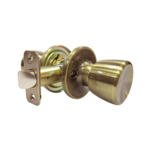 Faultless Tulip Antique Brass Metal Passage Door Knob - 3 Grade Right Handed