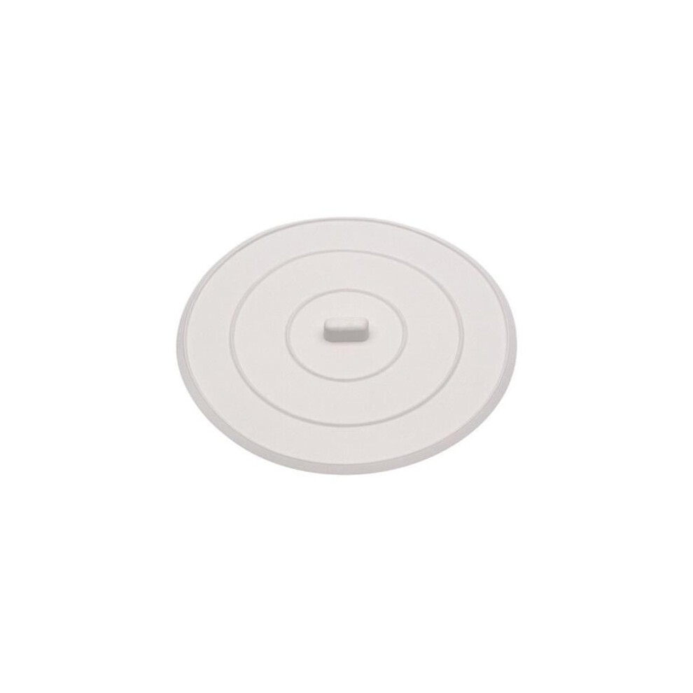 Danco 9D00089042 5 In. Flat Suction Sink Stopper White 700620428108