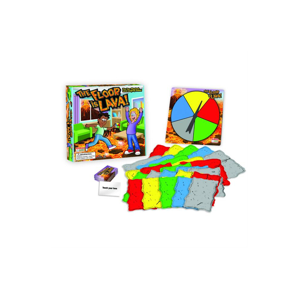 Endless Games  The Floor Is Lava Game, Multi Color - 53 Piece-image-OPC-PGHFC8W-NEW