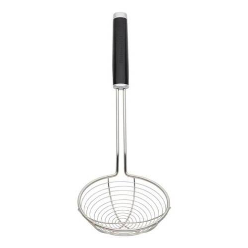 KitchenAid KitchenAid  Black ABS Plastic & Stainless Steel Asian Strainer