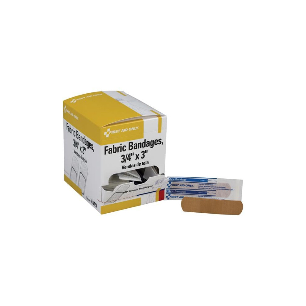 First Aid Only Fabric Bandages - Pack Of 100