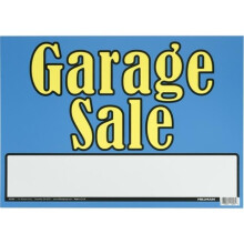 Hillman Group RSC  10 in. x 14 in. Garage Sale Sign - Pack of 6