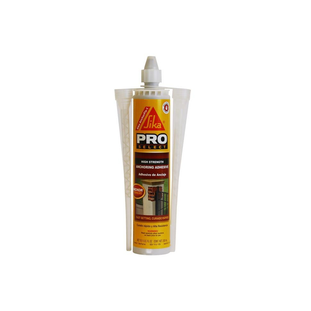 Sika  10.1 oz Anchor Adhesive  Gray - Pack of 12