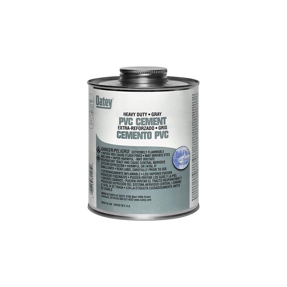 Oatey 16 Oz Heavy Duty Pvc Cement 766191841630