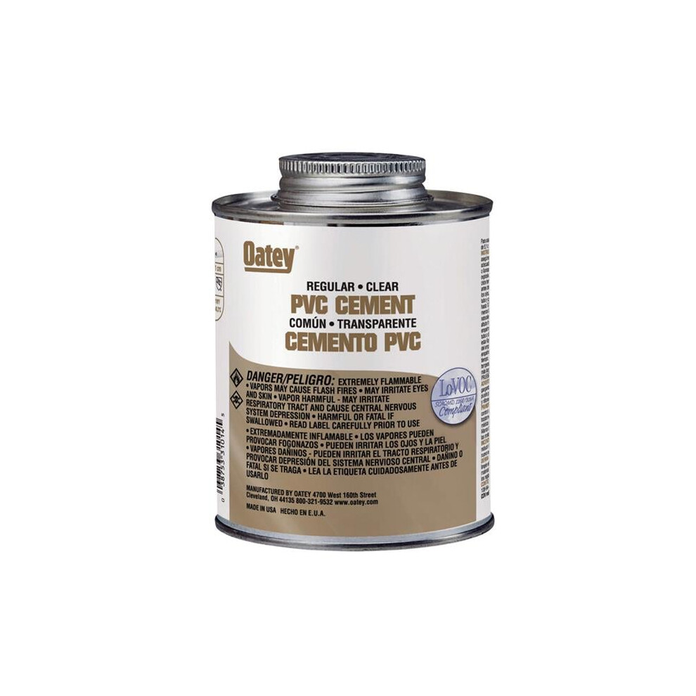 Oatey 32 Oz Pvc Cement 700620446027