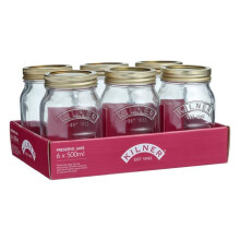 Rayware  Glass Preserve Jar, 6 pack - Pack of 2