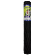 Tenax 3 x 25 ft. Black Poultry Fence