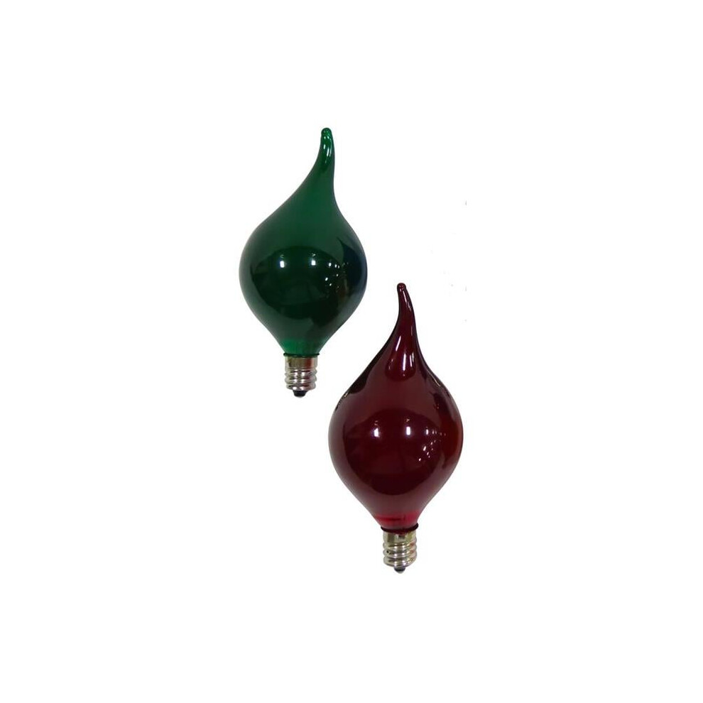 Celebrations  Incandescent G45 Replacement Christmas Light Bulbs, Multi Color - 2 Count