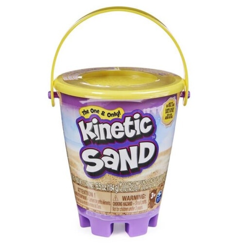 Kinetic Sand  Spin Master Pail, Natural
