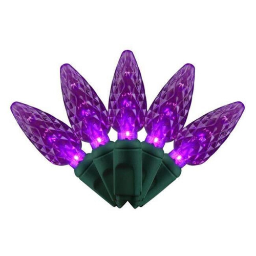 Celebrations Celebrations  Platinum LED String Lights, Purple - 100 Count