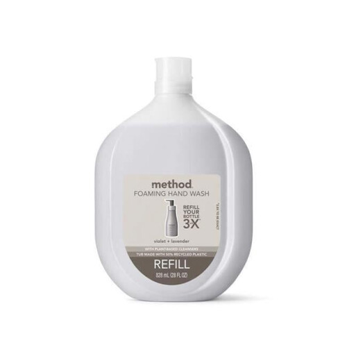 Method Method  Violet & Lavender Scent Foam Hand Wash - 28 oz