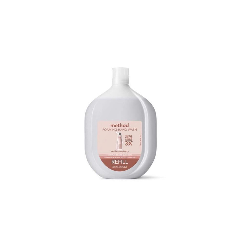 Method  Vanilla & Raspberry Scent Foam Hand Wash - 28 oz