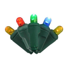 Celebrations 25 ft. Platinum LED Mini String Christmas Lights, Multi Color - 50 Count