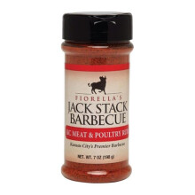 Jack Stack JK00105-6 Rub Meat & Poultry - 7 oz.