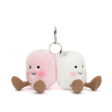 Kids Gifts Amuseables Pair of Marshmallows Bag Charm Series Plush Toy