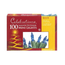 Celebrations 4004-71 100 Mini Blue Light Set