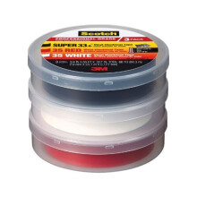 Scotch 6132-10828-6 0.75 in. Vinyl Electrical Tape Assorted