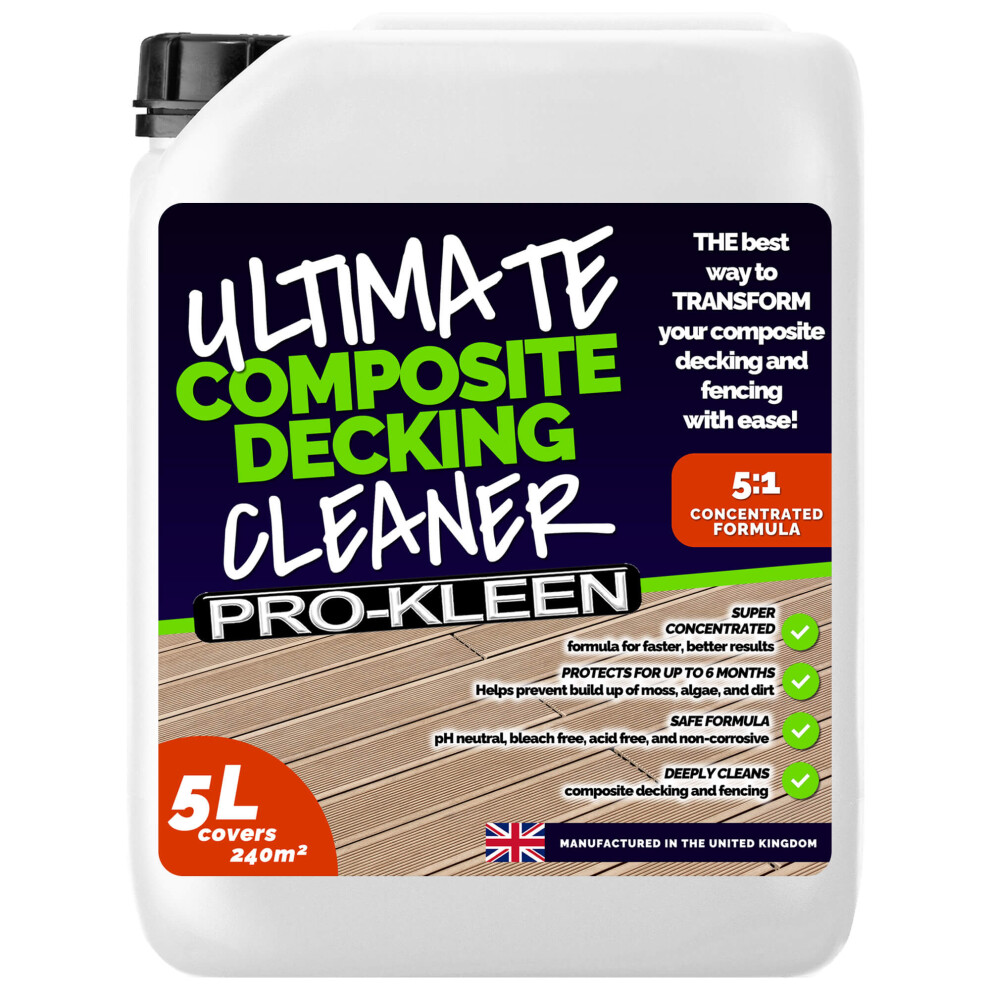 (1) Bio-degradable Composite Decking Cleaner 5L