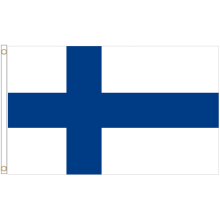 (8' x 5' - 240cm x 150cm) Finland National Polyester Flag