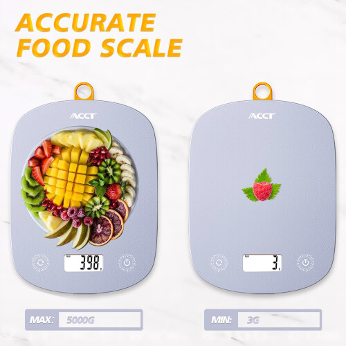 Digital Food Scale 0.1oz Kitchen Cook Scale Weight in Grams 1
