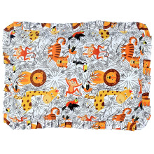 Mustard Seeds Pillow Removable Cover Cotton ( multicolor )