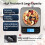 Large Kitchen Scale with 0.1g High Precision Capacity (5kg Black) 3