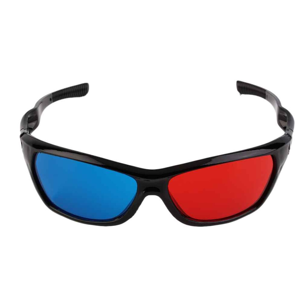 (14 0x6 3x3 6cm) 3D Glasses Simple Children Adults Television Eyeglass Eyewear Accessory Red Blue Anaglyph Eyeglasses Accessories
